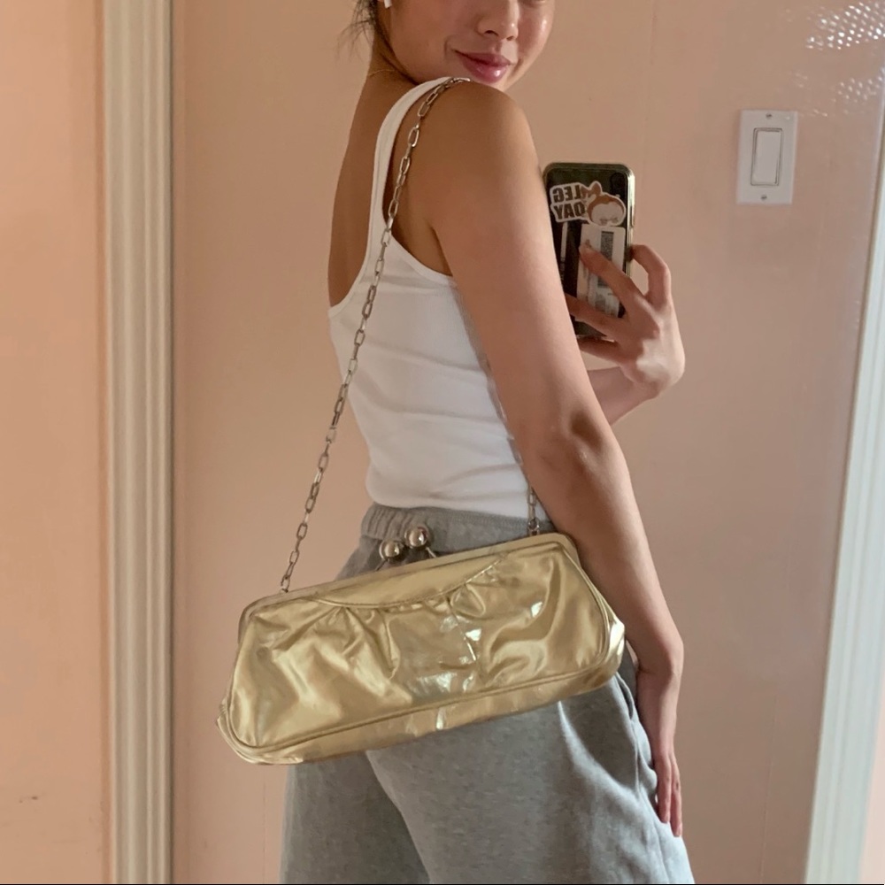 gold Aldo clutch/ shoulder bag combo ✨